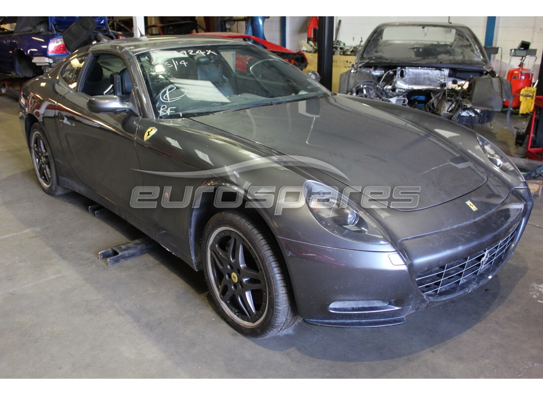 ferrari 612 scaglietti (europe) con 25,558 miles, in preparazione per lo smantellamento di #2