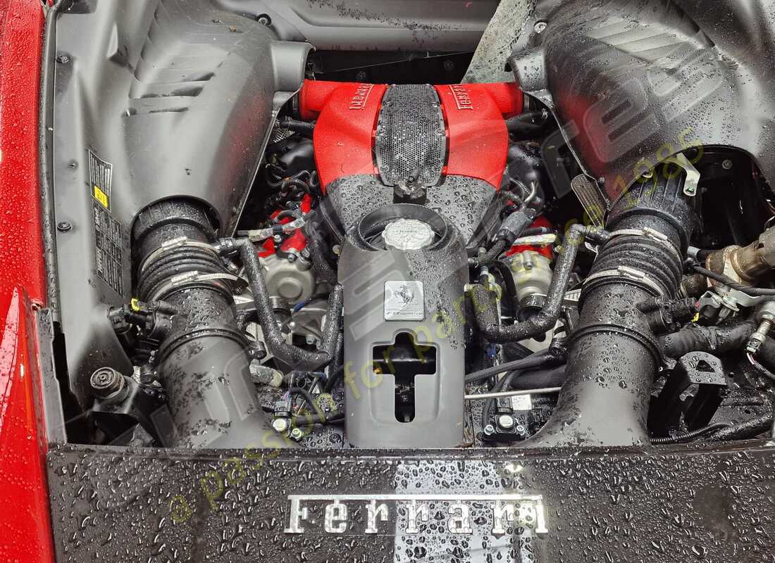 ferrari f8 tributo con 1,820 miles, in preparazione per lo smantellamento di #13