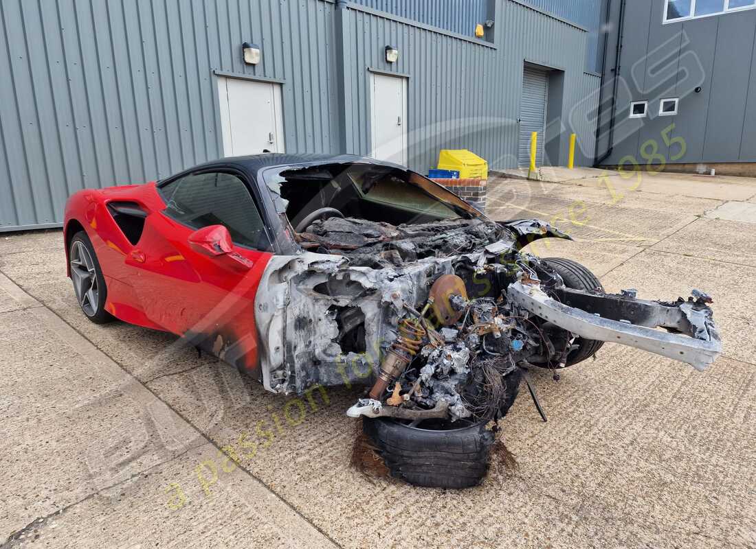 ferrari f8 tributo con 973 miglia, in preparazione per lo smantellamento di #7