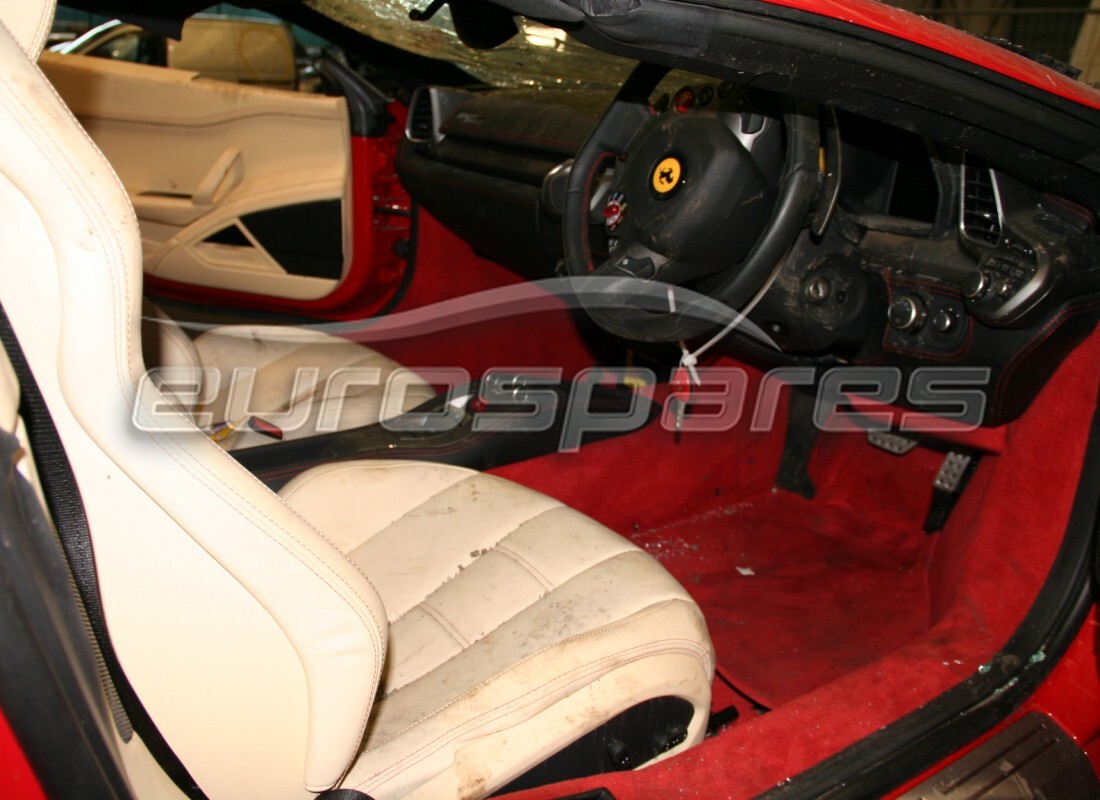 ferrari 458 spider (europe) con 2,200 miles, in preparazione per lo smantellamento di #7