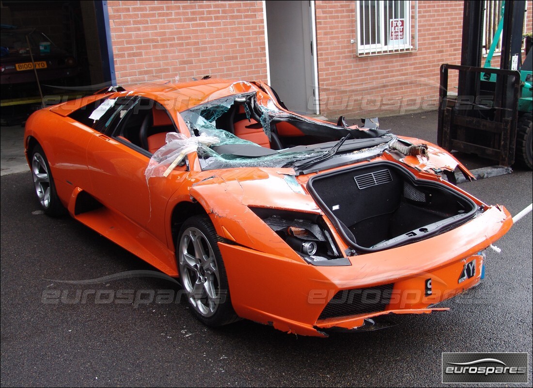 lamborghini murcielago coupe (2003) con 6,200 chilometri, in preparazione per lo smantellamento #2