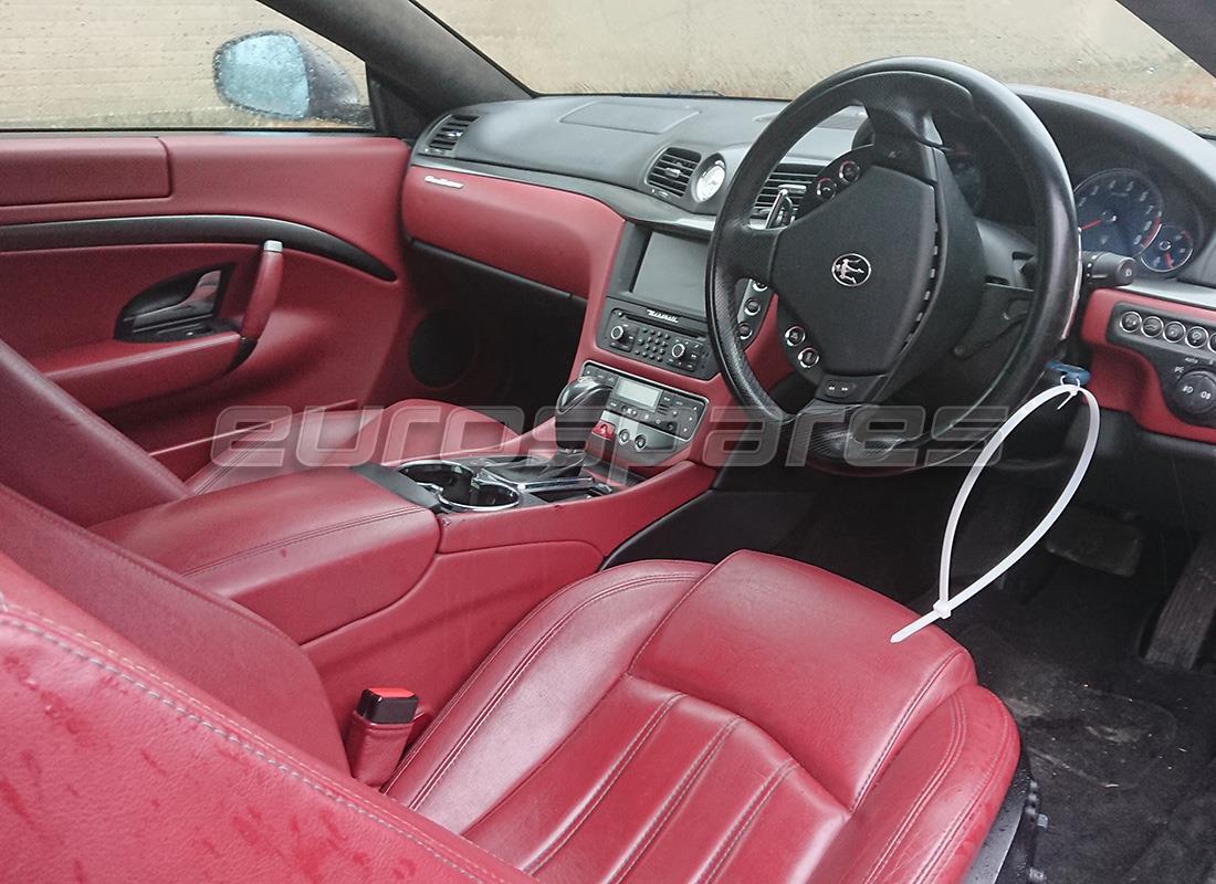 maserati granturismo (2009) con 72,868 miles, in preparazione per lo smantellamento di #9