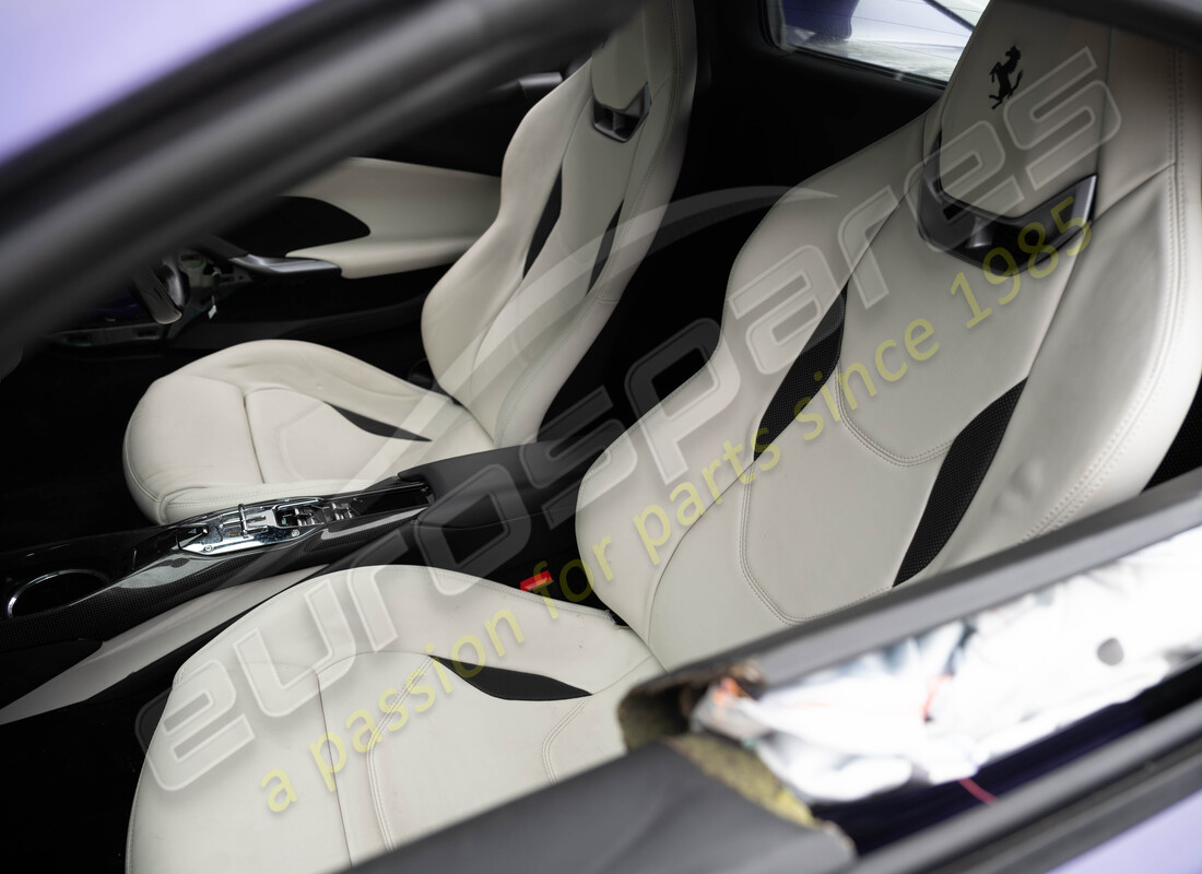 ferrari 296 gts con tbc, in preparazione per lo smantellamento #11