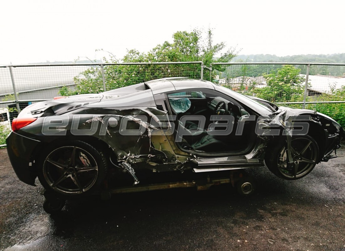 ferrari 458 spider (europe) con 6,190 miles, in preparazione per lo smantellamento di #2