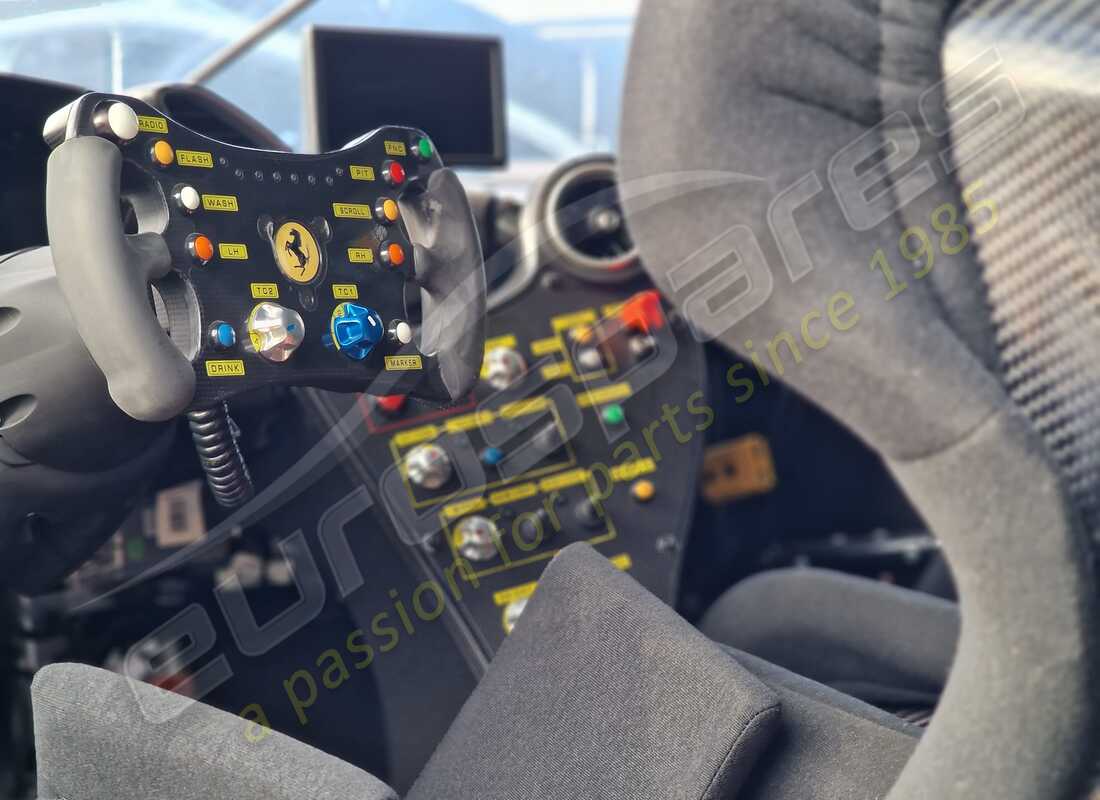 ferrari 488 challenge con 3,603 chilometri, in preparazione per lo smantellamento #11