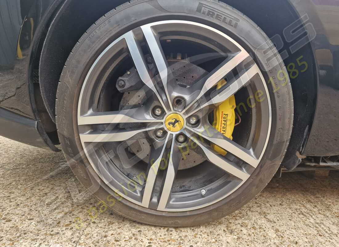 ferrari portofino con 6,500 miles, in preparazione per lo smantellamento di #15