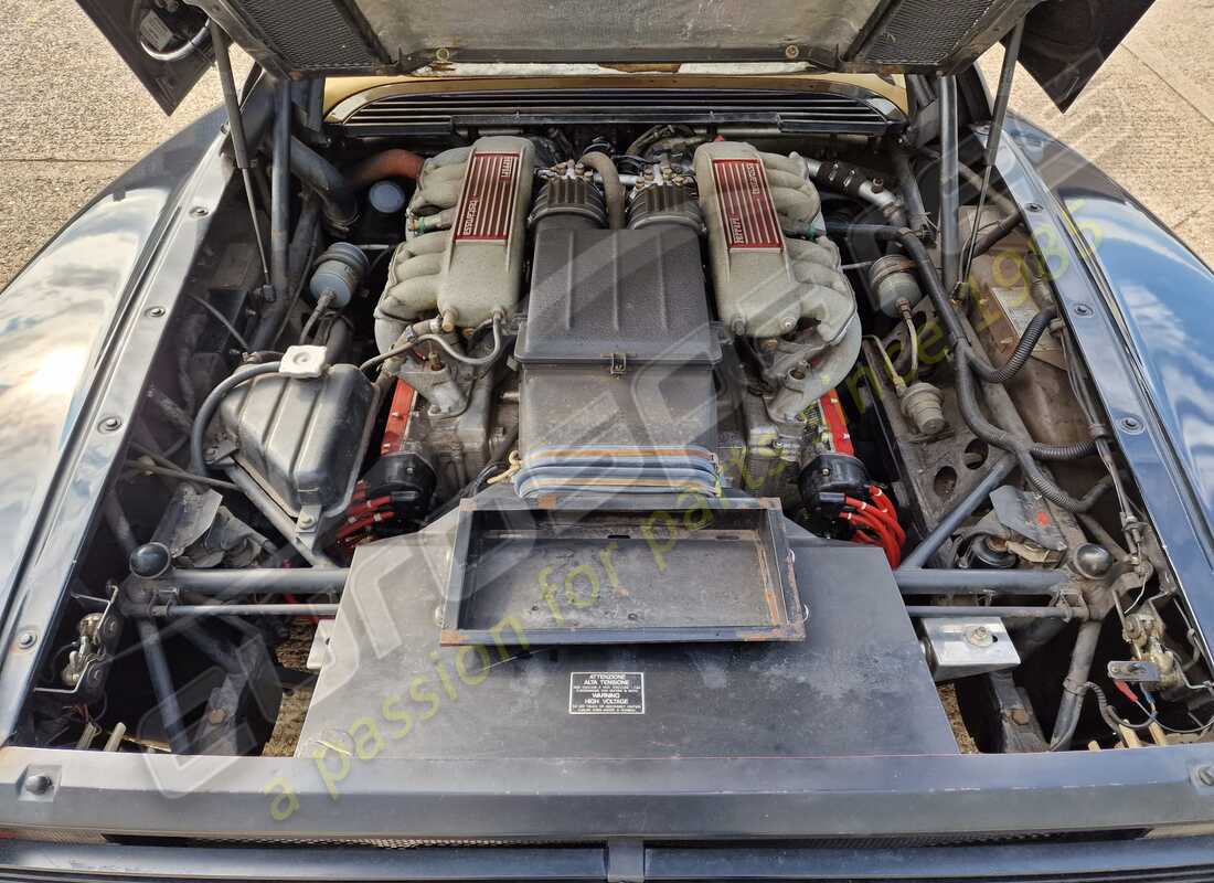 ferrari testarossa (1990) con 35,976 miles, in preparazione per lo smantellamento di #19
