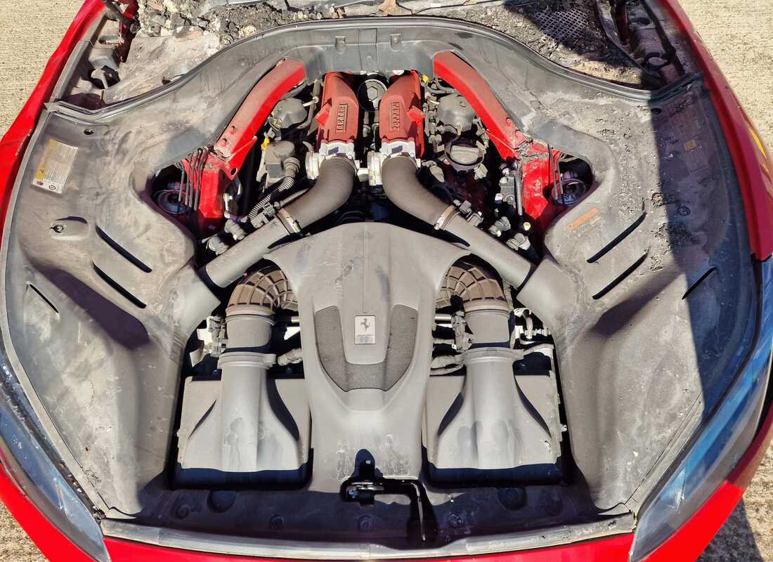 ferrari portofino m con 2000 miglia, in preparazione per lo smantellamento di #11