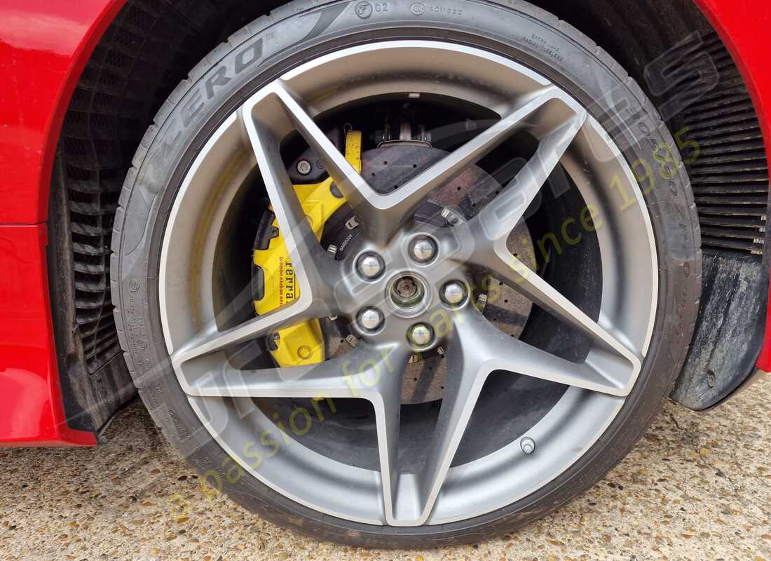 ferrari f8 tributo con 973 miglia, in preparazione per lo smantellamento di #18