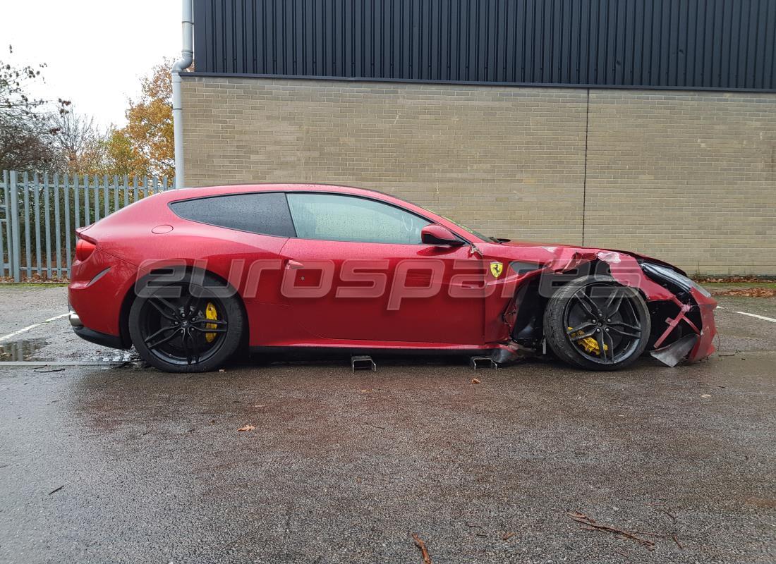 ferrari ff (europe) con 14,597 miles, in preparazione per lo smantellamento di #6