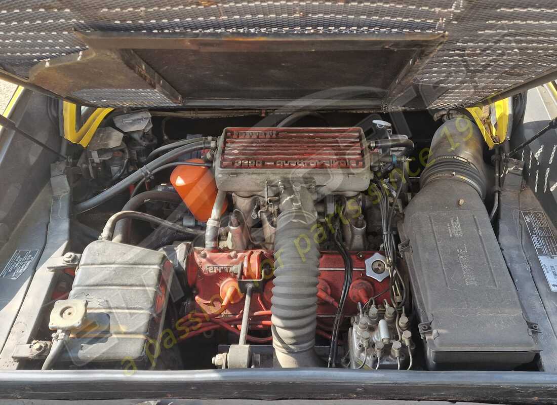 ferrari 328 (1985) con 82149 miglia, in preparazione per lo smantellamento di #18
