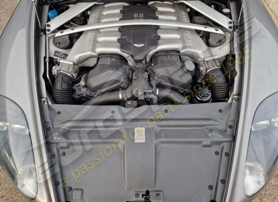 aston martin db9 (2007) con 102,483 miles, in preparazione per lo smantellamento di #17