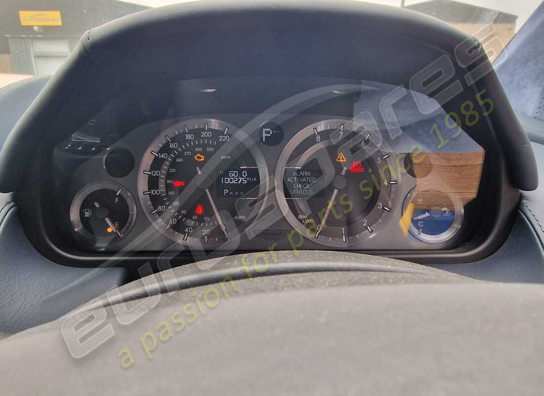 aston martin db9 (2007) con 100,275 miles, in preparazione per lo smantellamento di #14