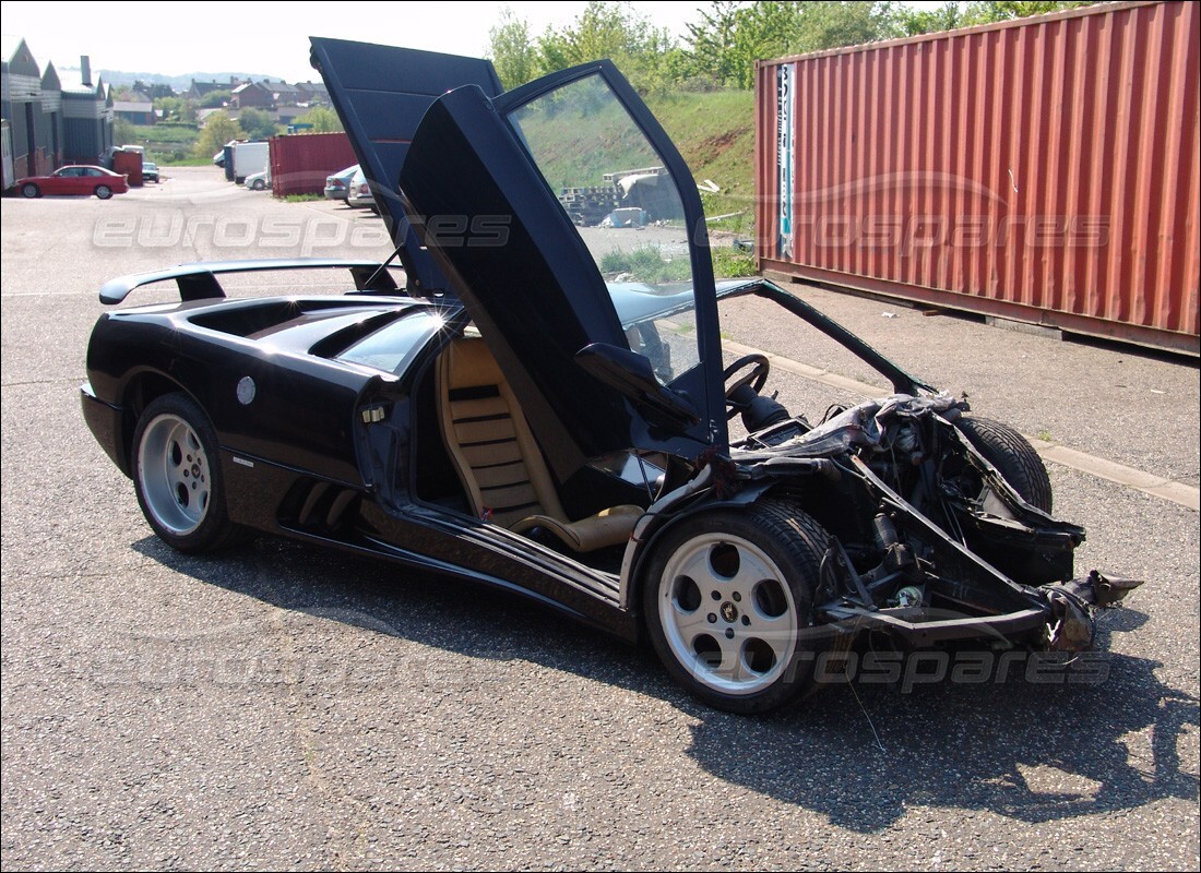 lamborghini diablo se30 (1995) con 28,485 chilometri, in preparazione per lo smantellamento #9