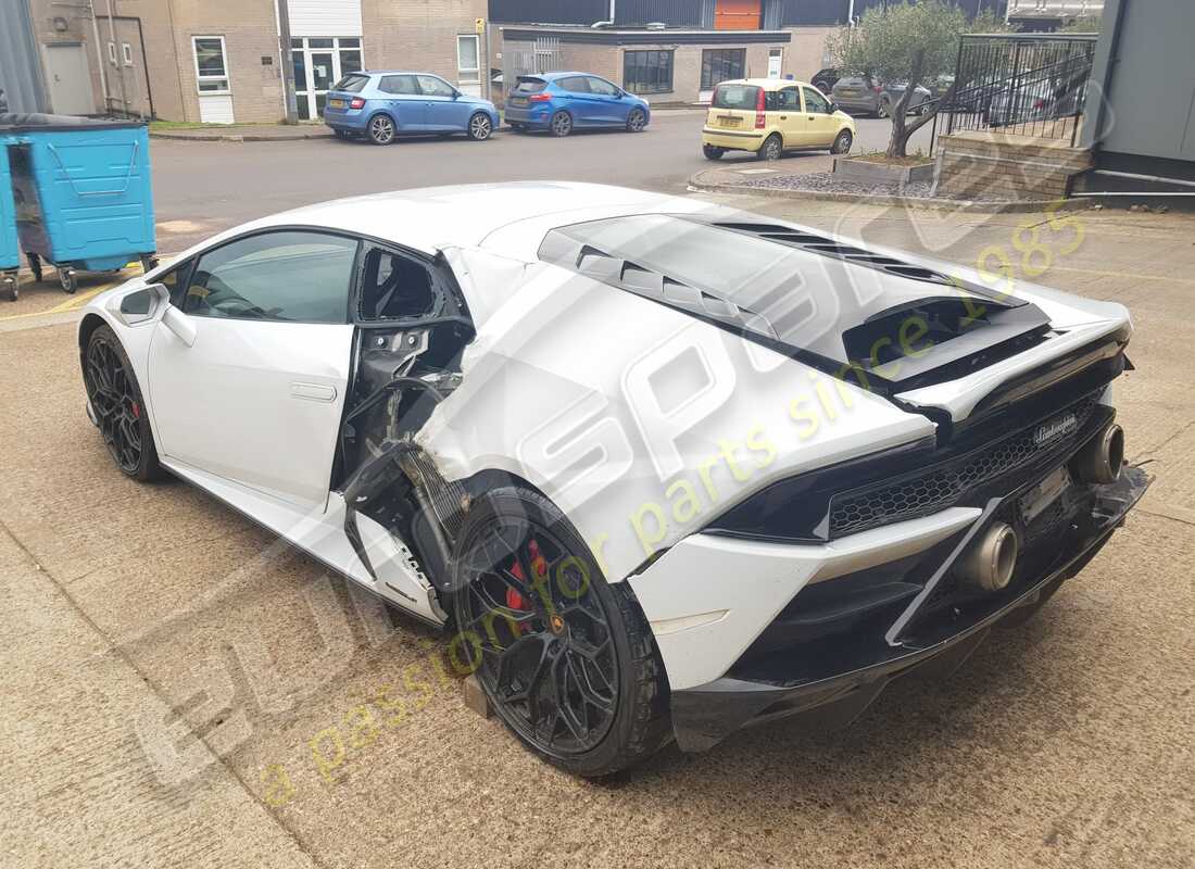 lamborghini evo coupe (2020) con 5,415 miles, in preparazione per lo smantellamento di #3