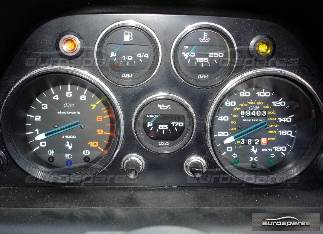 ferrari 308 (1981) gtbi/gtsi con 89,000 miles, in preparazione per lo smantellamento di #7