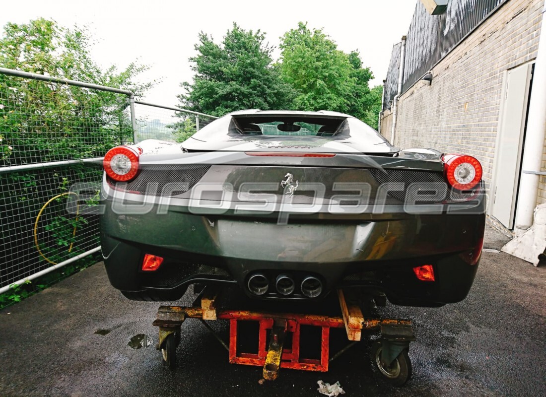 ferrari 458 spider (europe) con 6,190 miles, in preparazione per lo smantellamento di #6