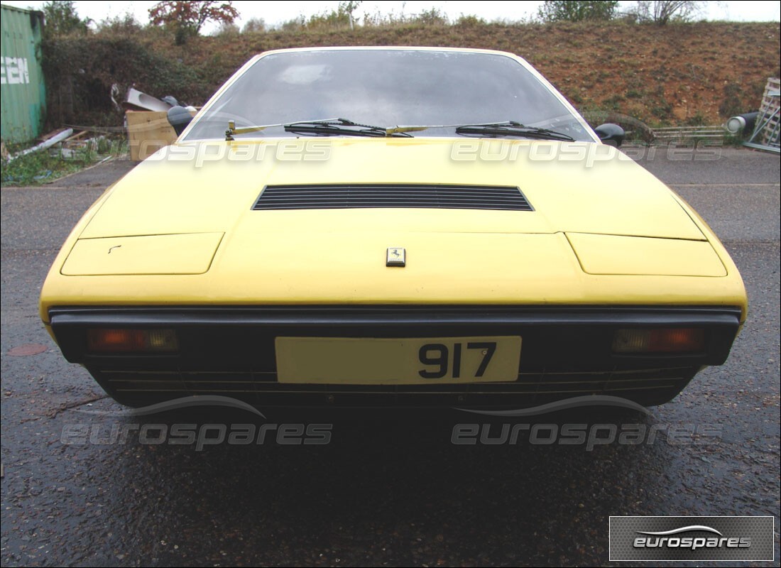 ferrari 308 gt4 dino (1976) con 26,000 miles, in preparazione per lo smantellamento di #4
