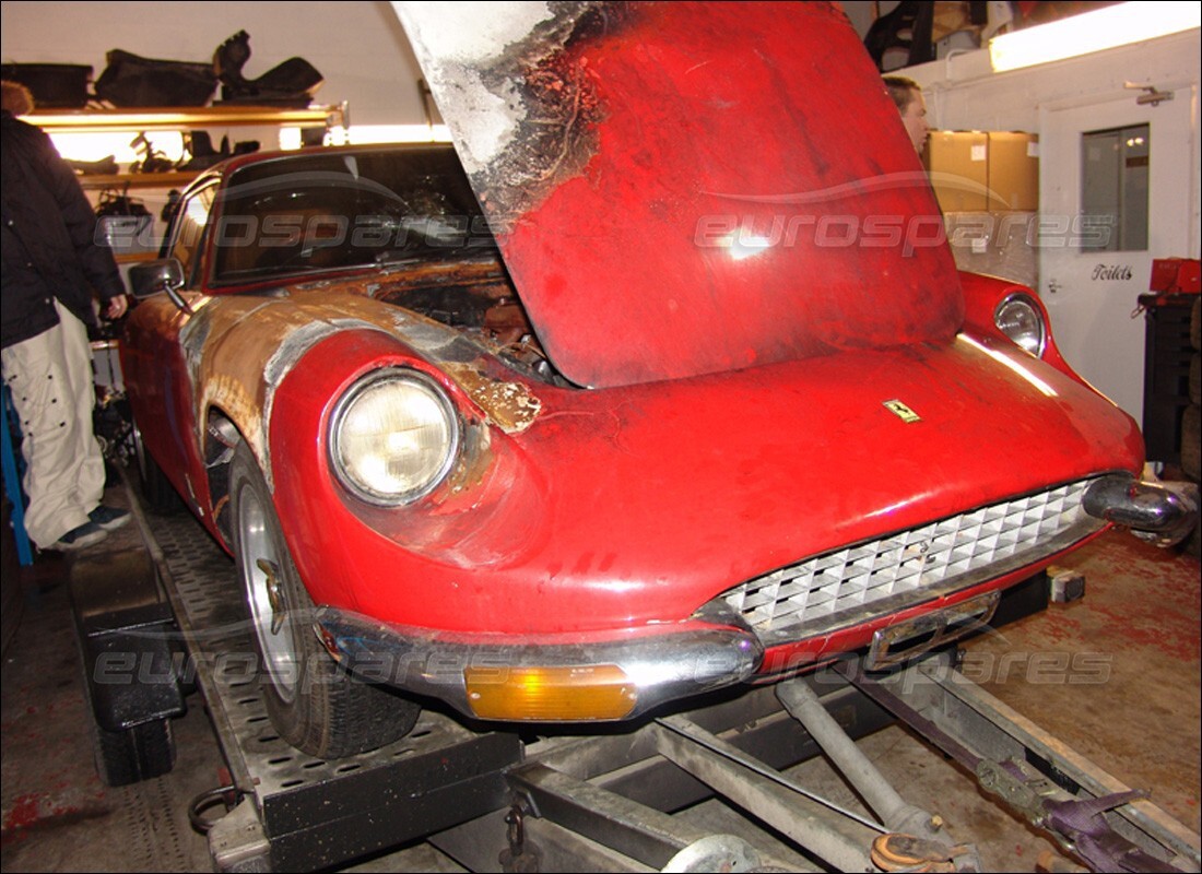 ferrari 365 gt 2+2 (mechanical) con sconosciuto, in preparazione per lo smantellamento di #8