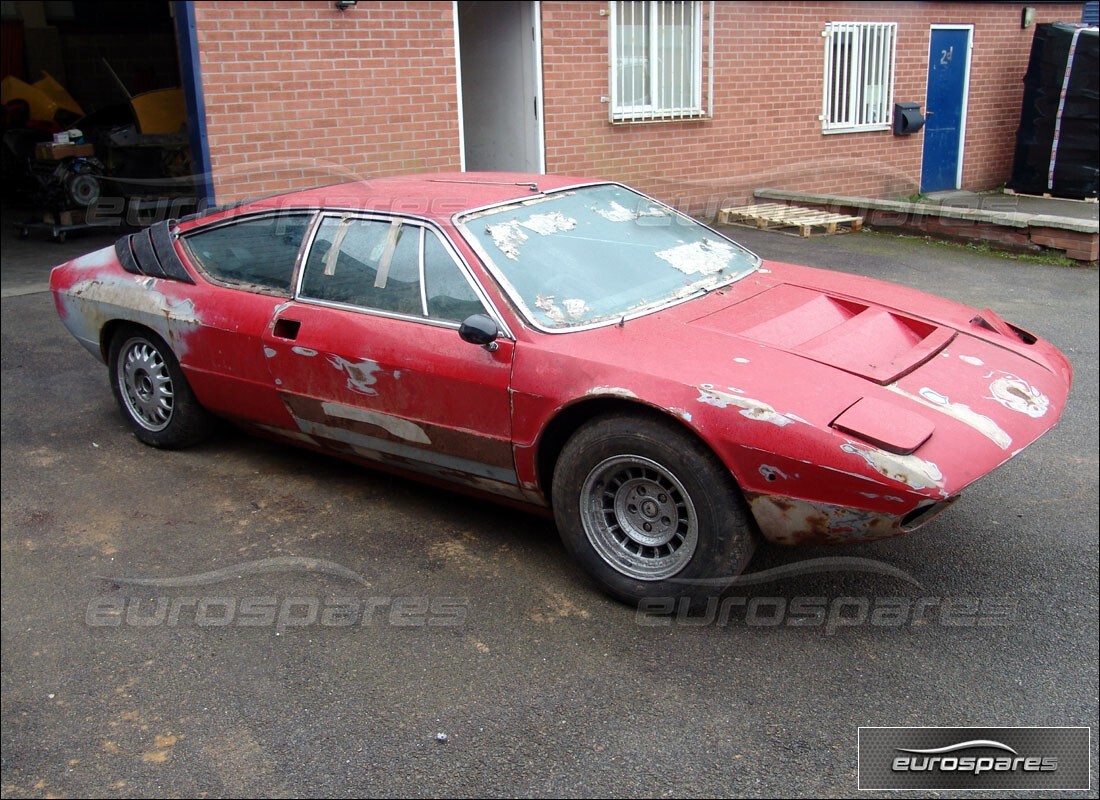 lamborghini urraco p250 / p250s con sconosciuto, in preparazione per lo smantellamento di #2