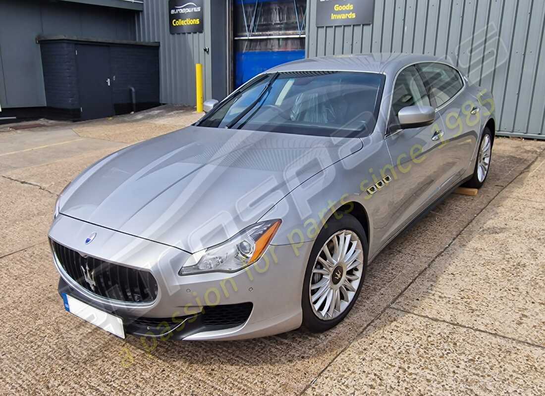 maserati qtp. v6 3.0 tds 275bhp 2014 in preparazione per lo smantellamento presso eurospares