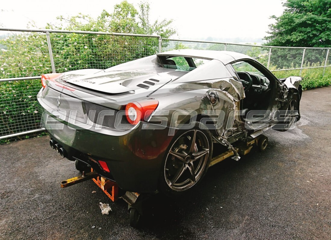 ferrari 458 spider (europe) con 6,190 miles, in preparazione per lo smantellamento di #3