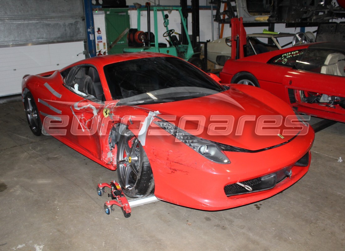 ferrari 458 italia (europe) con 42,651 chilometri, in preparazione per lo smantellamento #6