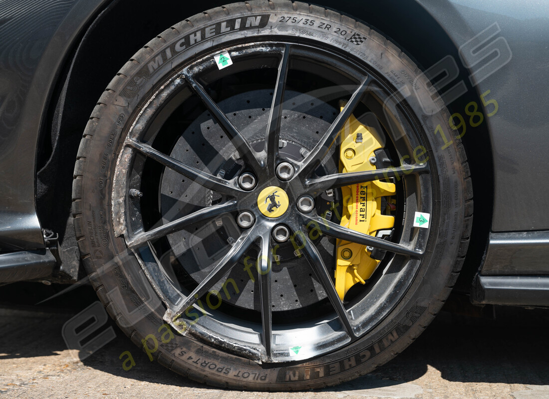 ferrari 812 gts con 620 miglia, in preparazione per lo smantellamento di #26