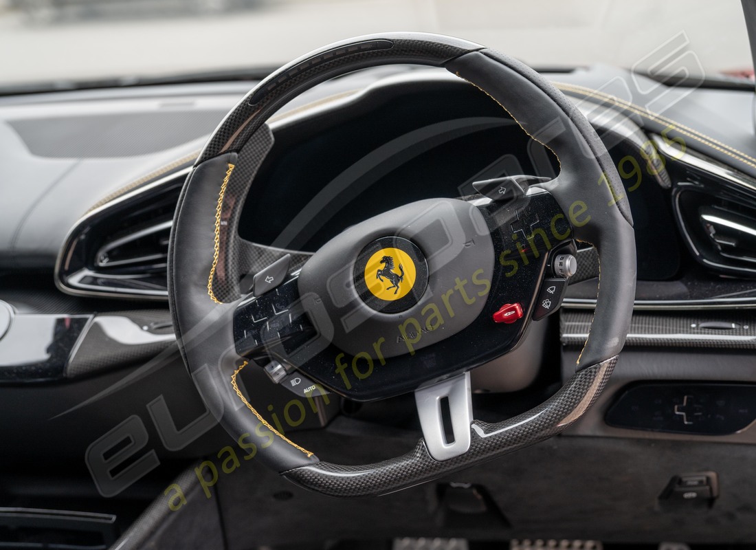 ferrari purosangue con 1454 miglia, in preparazione per lo smantellamento di #12