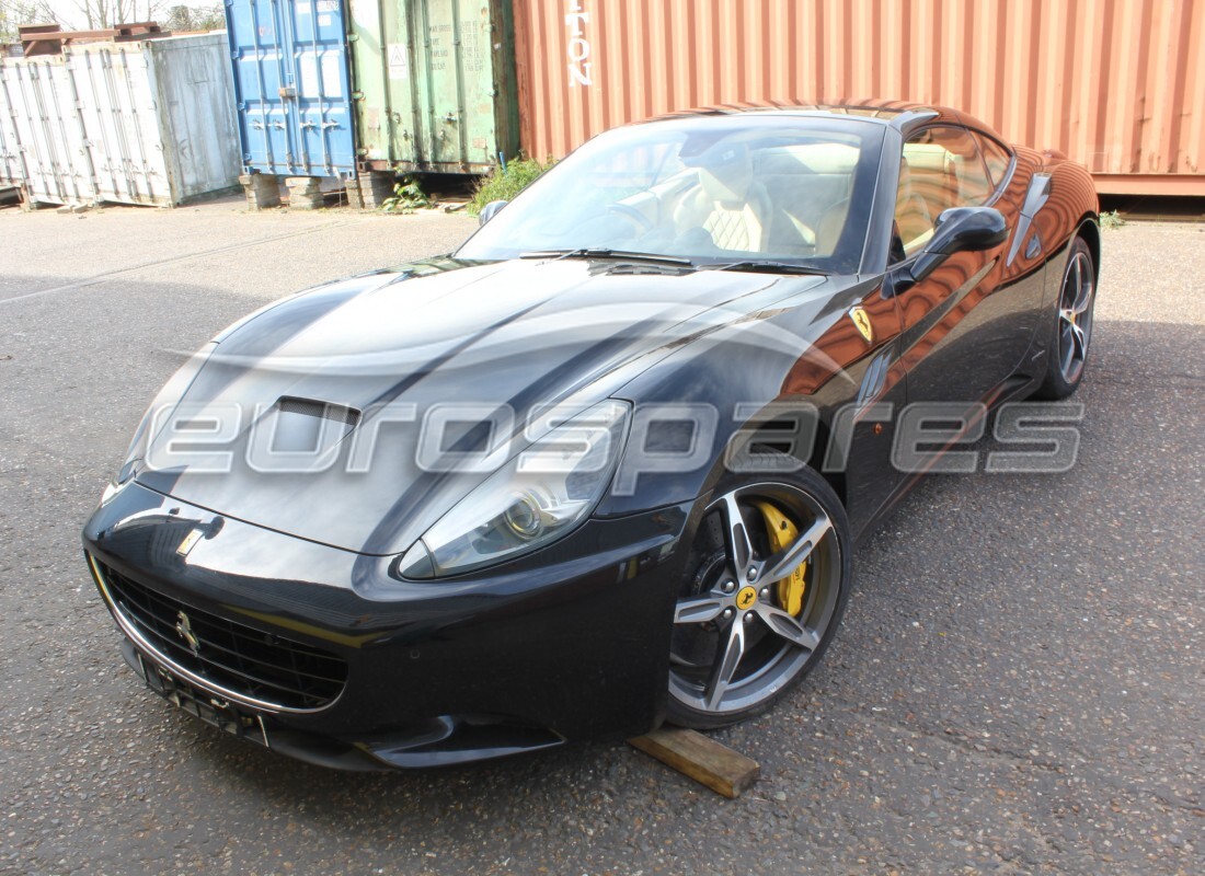 ferrari california (europe) con 12,258 miles, in preparazione per lo smantellamento di #1