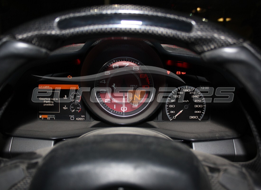 ferrari 458 italia (europe) con 42,651 chilometri, in preparazione per lo smantellamento #9