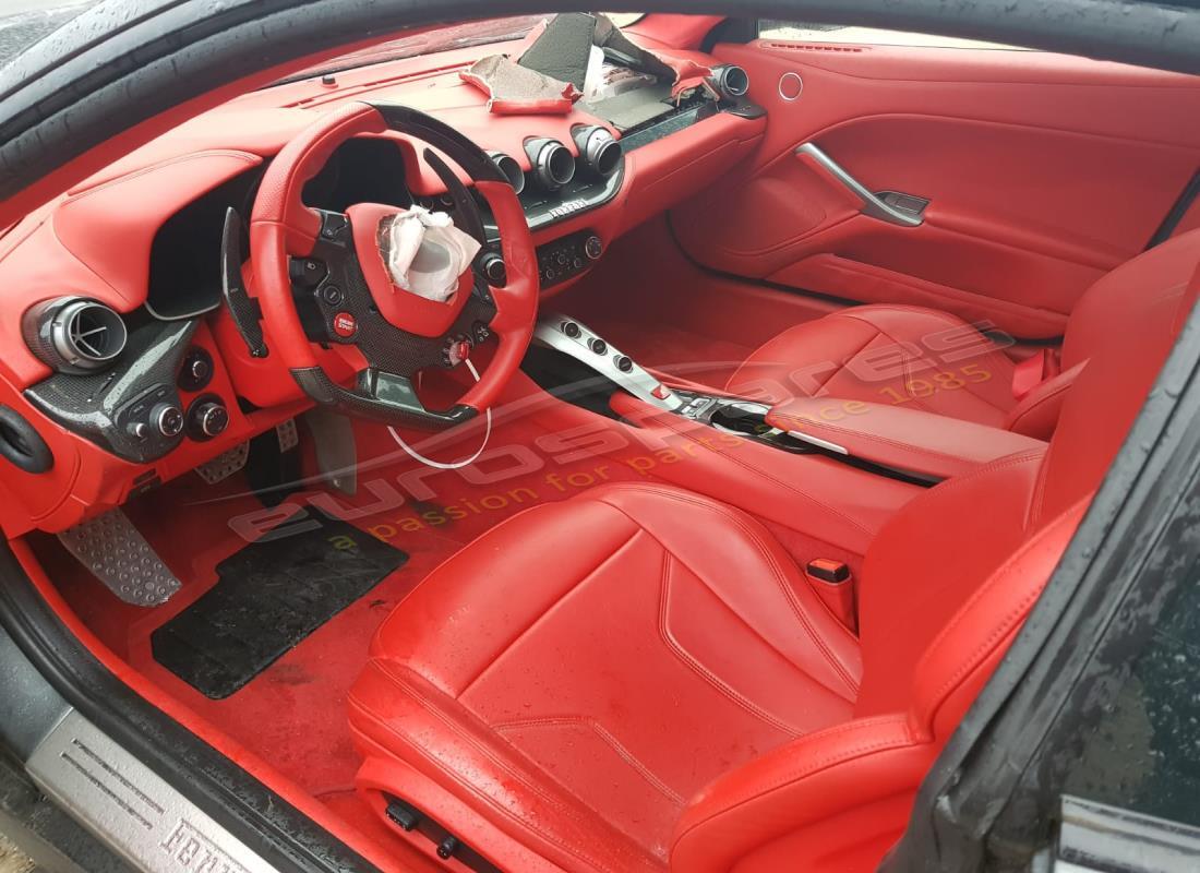 ferrari f12 berlinetta (europe) con 6,608 chilometri, in preparazione per lo smantellamento #10