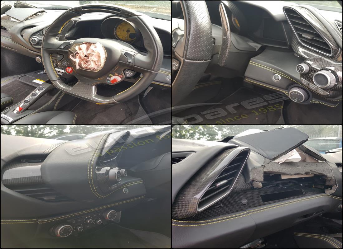 ferrari 488 spider (rhd) con 2,916 miles, in preparazione per lo smantellamento di #17