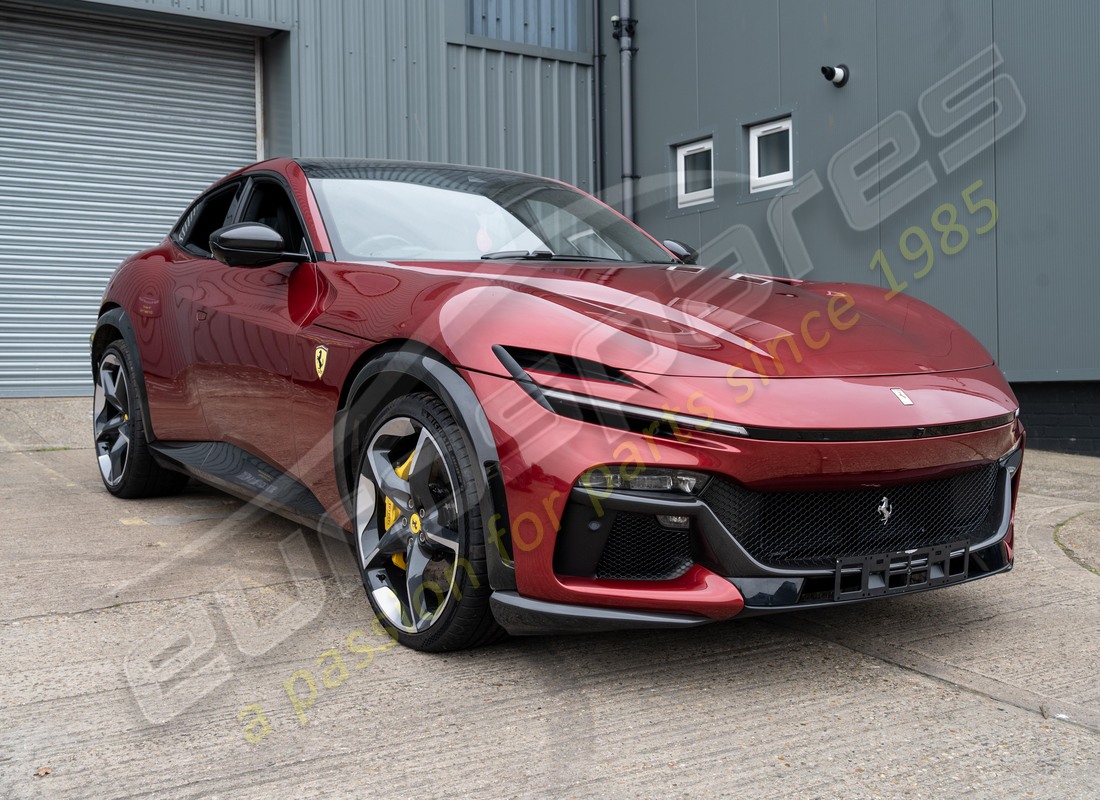 ferrari purosangue con 1454 miglia, in preparazione per lo smantellamento di #8