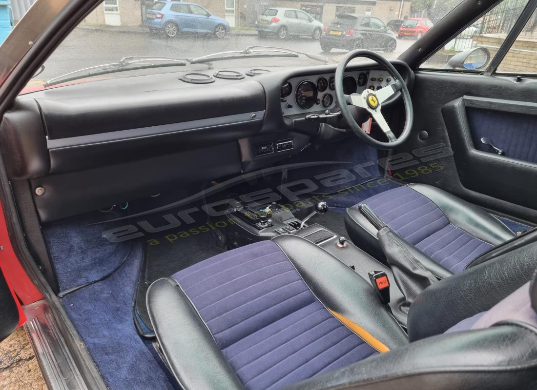 ferrari 308 gt4 dino (1979) con 33,479 miles, in preparazione per lo smantellamento di #11