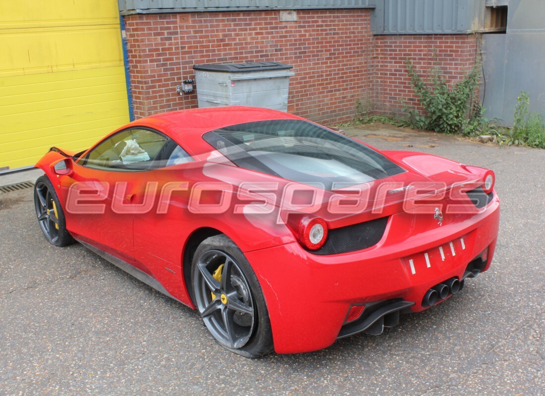 ferrari 458 italia (europe) con 11,732 miles, in preparazione per lo smantellamento di #4