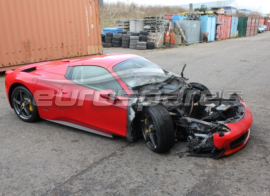 ferrari 458 spider (europe) con 2,793 miles, in preparazione per lo smantellamento di #6