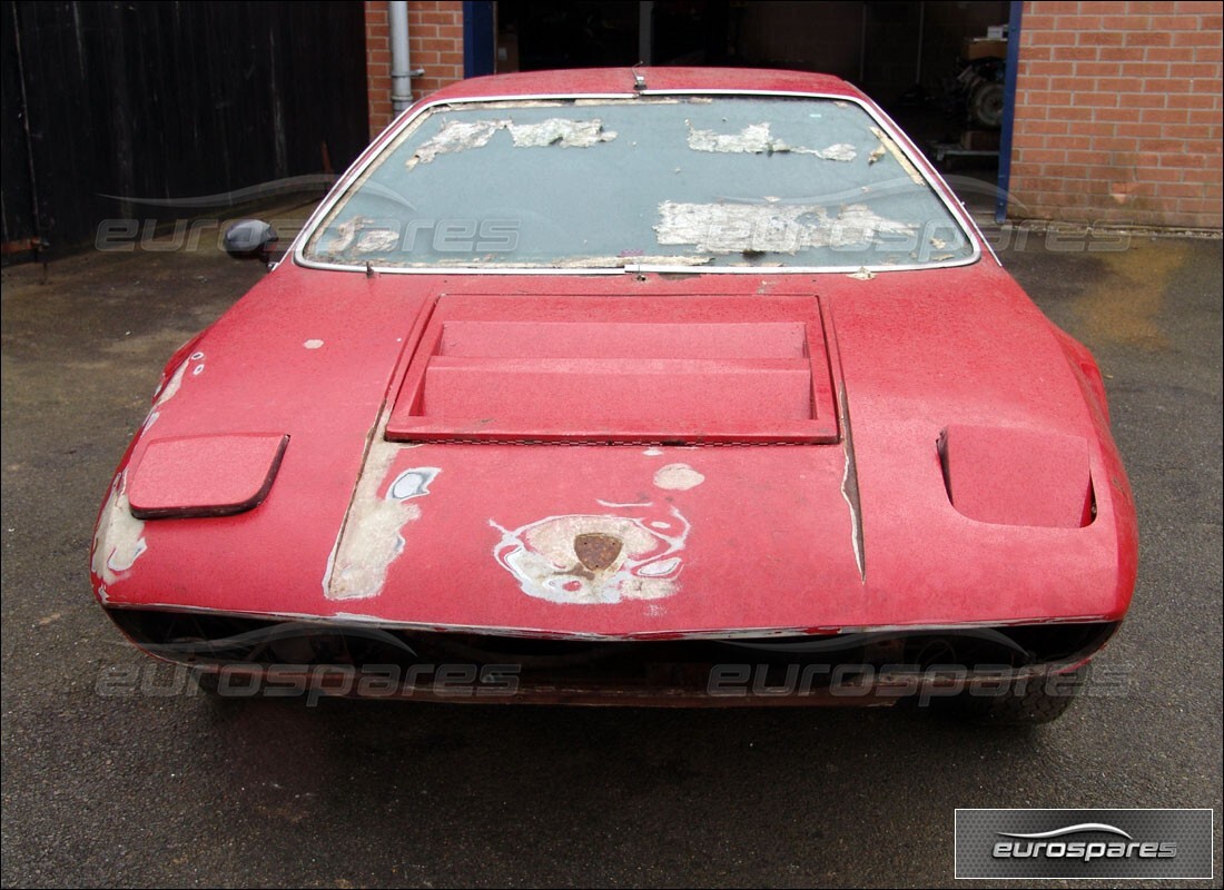 lamborghini urraco p250 / p250s con sconosciuto, in preparazione per lo smantellamento di #3