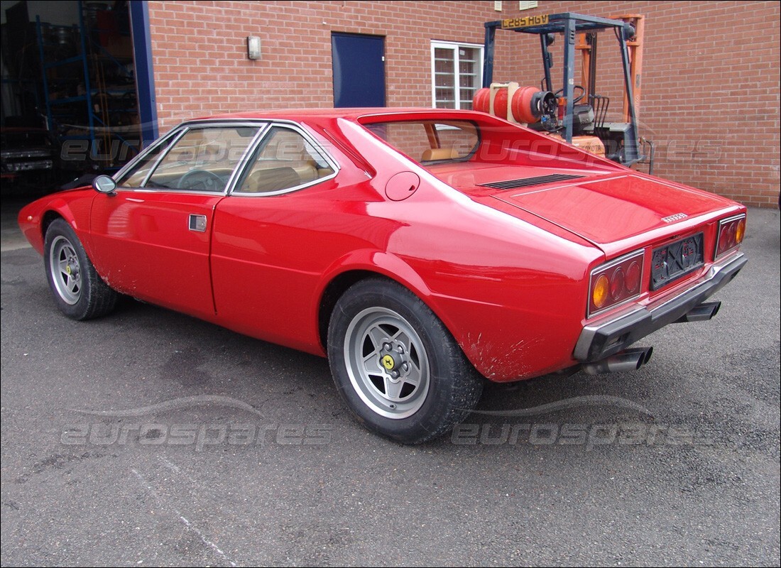 ferrari 308 gt4 dino (1979) con 54,824 chilometri, in preparazione per lo smantellamento #9