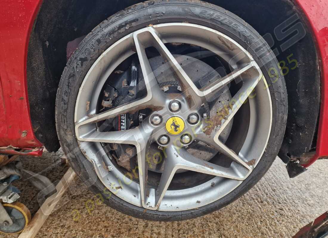 ferrari f8 tributo con 1,820 miles, in preparazione per lo smantellamento di #17