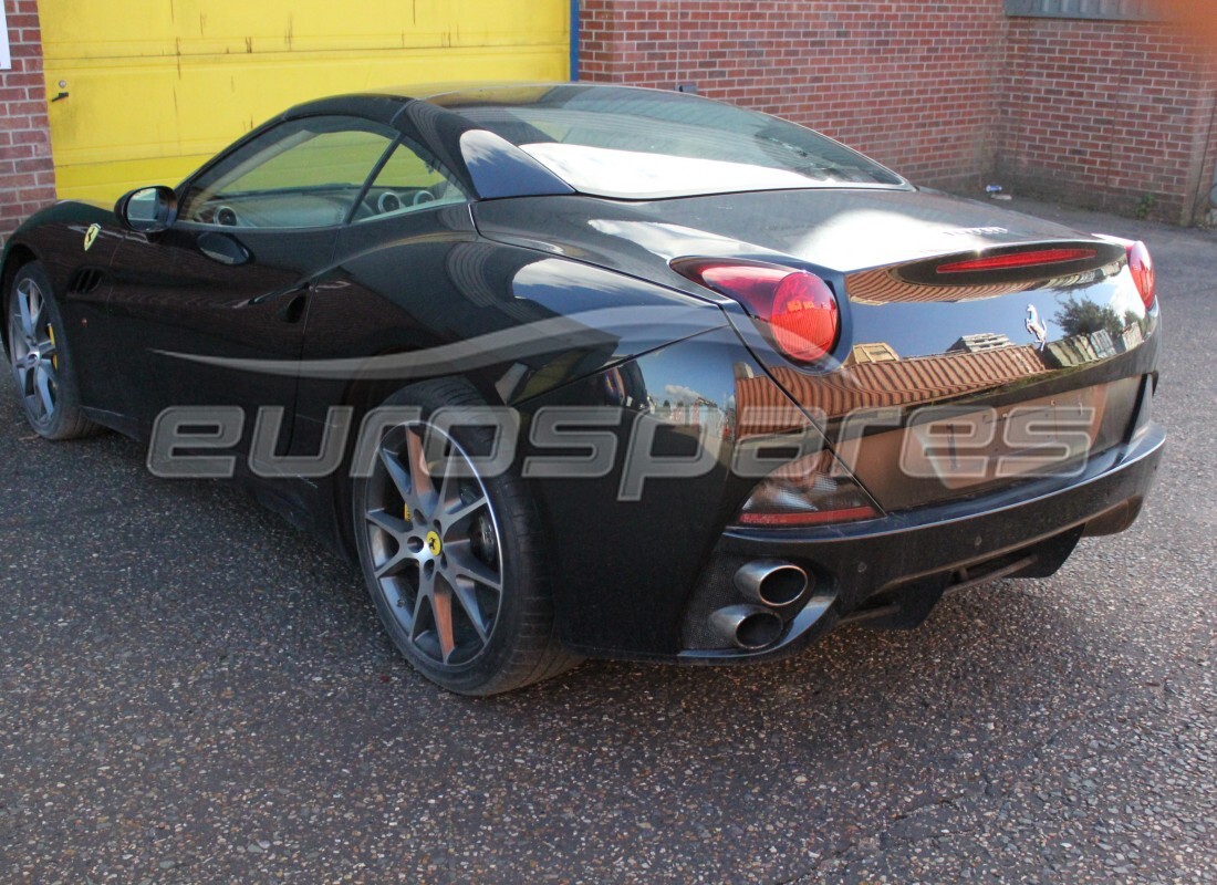 ferrari california (europe) con 30,524 miles, in preparazione per lo smantellamento di #4