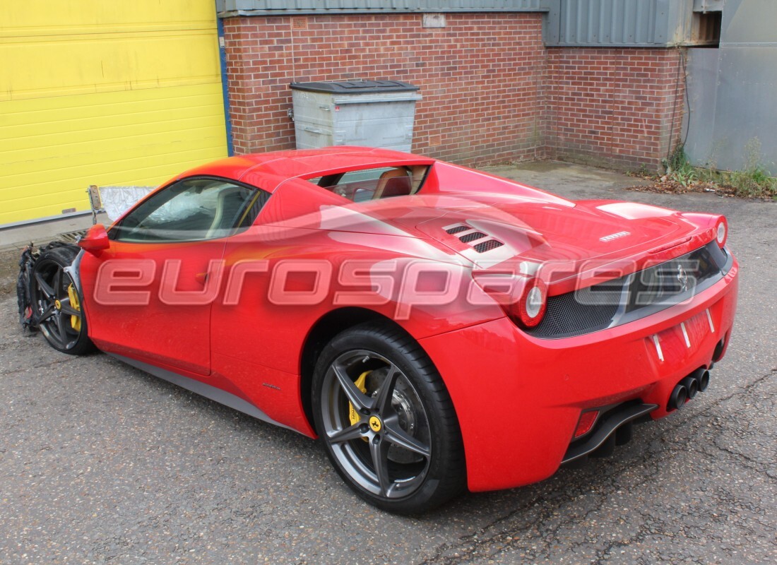 ferrari 458 spider (europe) con 2,793 miles, in preparazione per lo smantellamento di #3