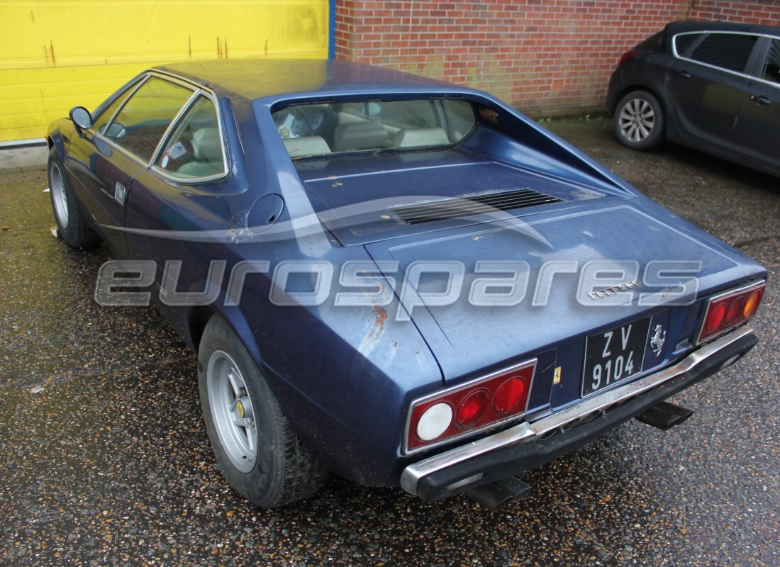 ferrari 308 gt4 dino (1979) con 37,003 miles, in preparazione per lo smantellamento di #3