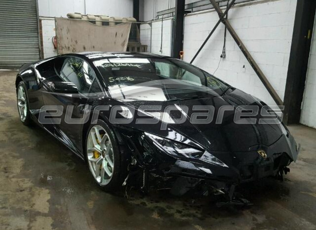 lamborghini 2016 (lp580-2 coupe) con 1,411 miles, in preparazione per lo smantellamento di #2