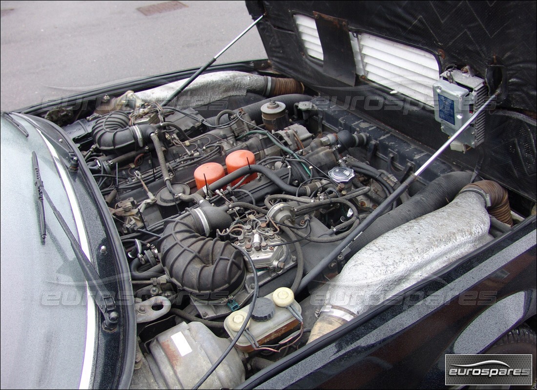ferrari 400i (1983 mechanical) con 63,579 miles, in preparazione per lo smantellamento di #7