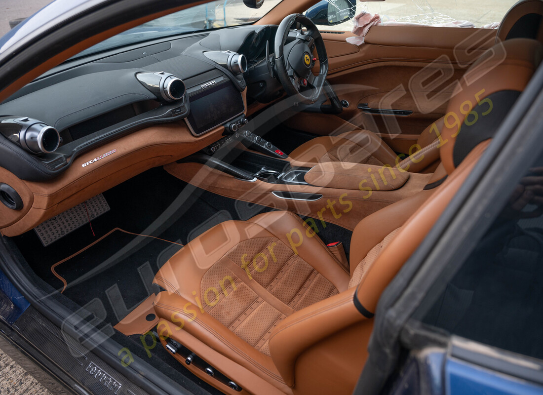 ferrari gtc4 lusso (rhd) con tbc, in preparazione per lo smantellamento di #9