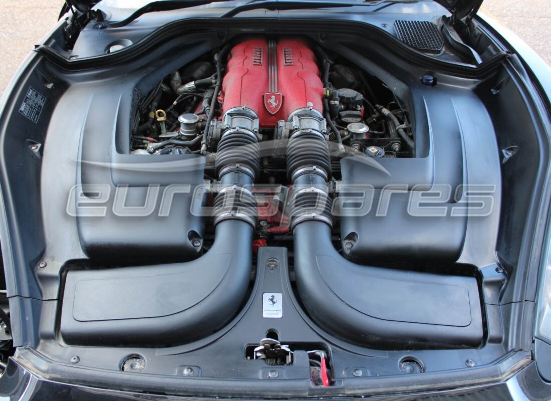 ferrari california (europe) con 30,524 miles, in preparazione per lo smantellamento di #8