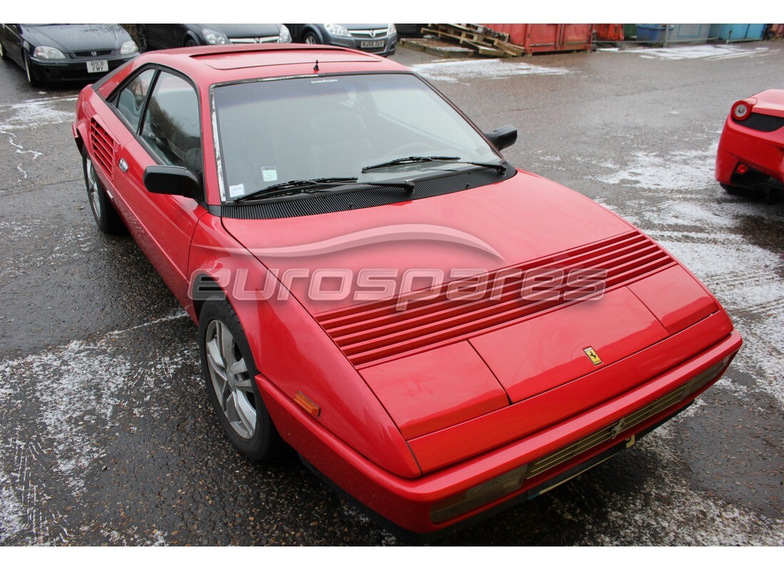 ferrari mondial 3.2 qv (1987) con 33,554 chilometri, in preparazione per lo smantellamento #5