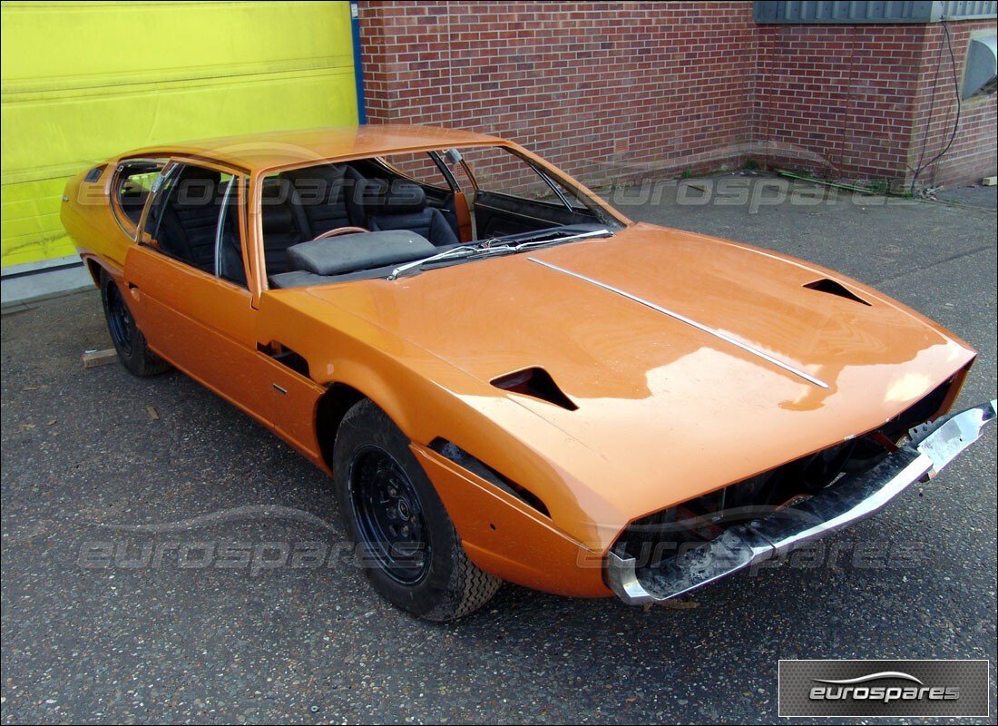lamborghini espada con 44,000 miles, in preparazione per lo smantellamento di #3