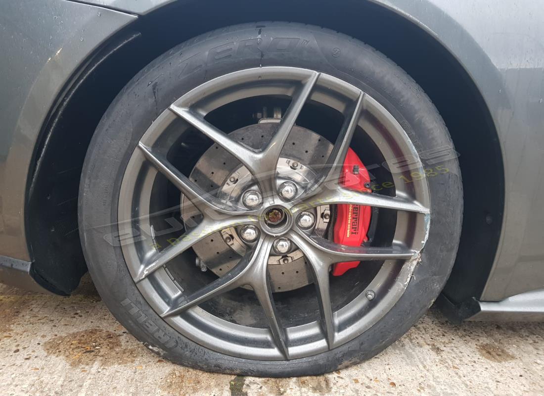 ferrari f12 berlinetta (europe) con 6,608 chilometri, in preparazione per lo smantellamento #19